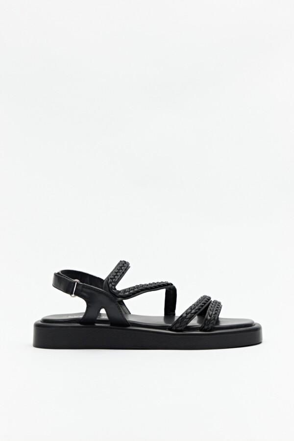 SANDALIA TIBI Negro