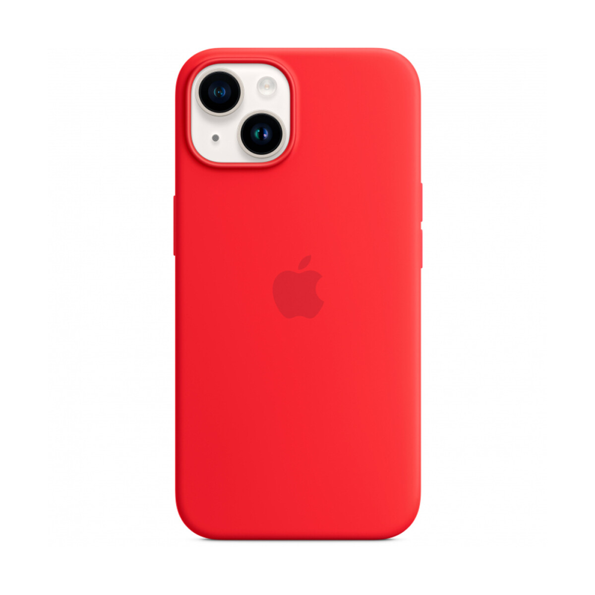 APPLE FUNDA SILICONA MAGSAFE IPHONE 14 PLUS - RED 