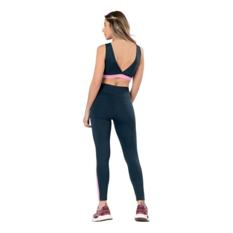 Top deportivo para dama Graphene Negro con Rosa Top deportivo para dama Graphene Negro con Rosa