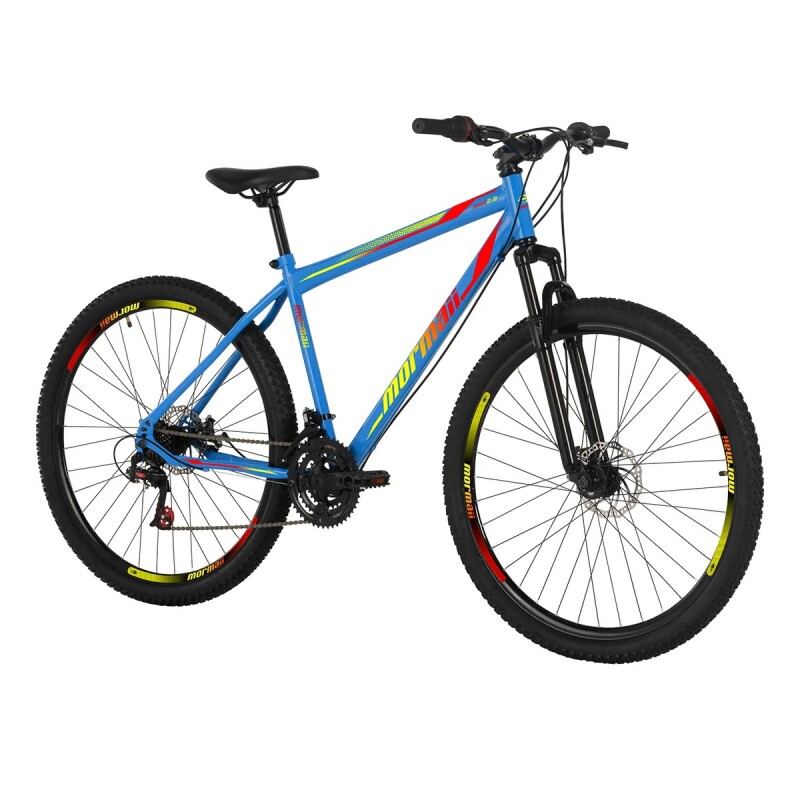 Bicicleta Mormaii Rodado 29 Jaws 2.0 21 Velocidades Azul 19 " Bicicleta Mormaii Rodado 29 Jaws 2.0 21 Velocidades Azul 19 "
