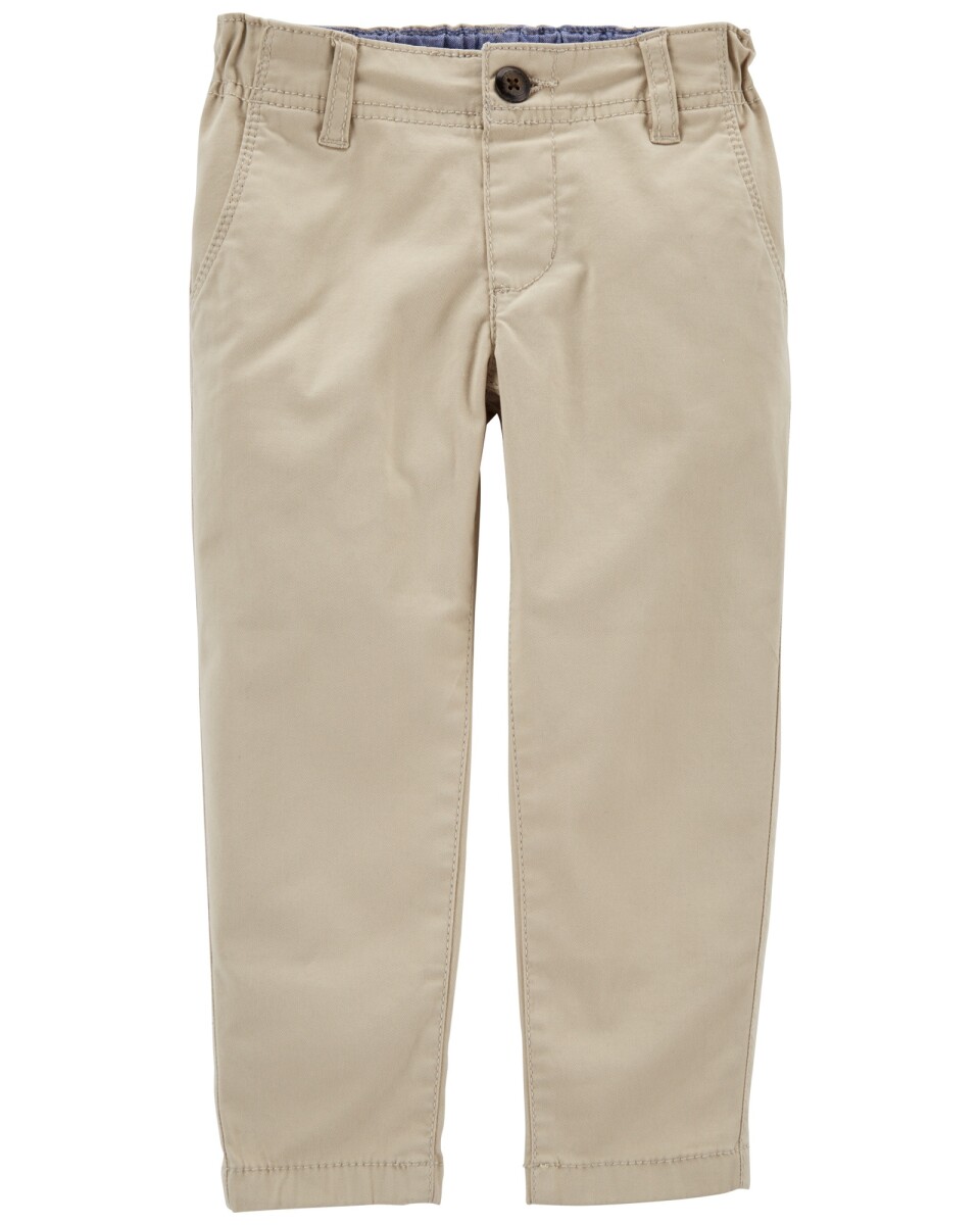 Pantalón de sarga clásico. Talles 2-5T 