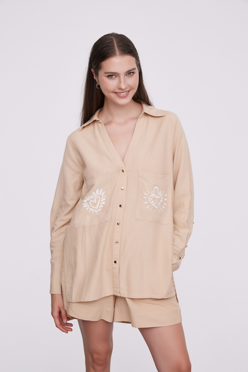 Camisa Clarisett Beige