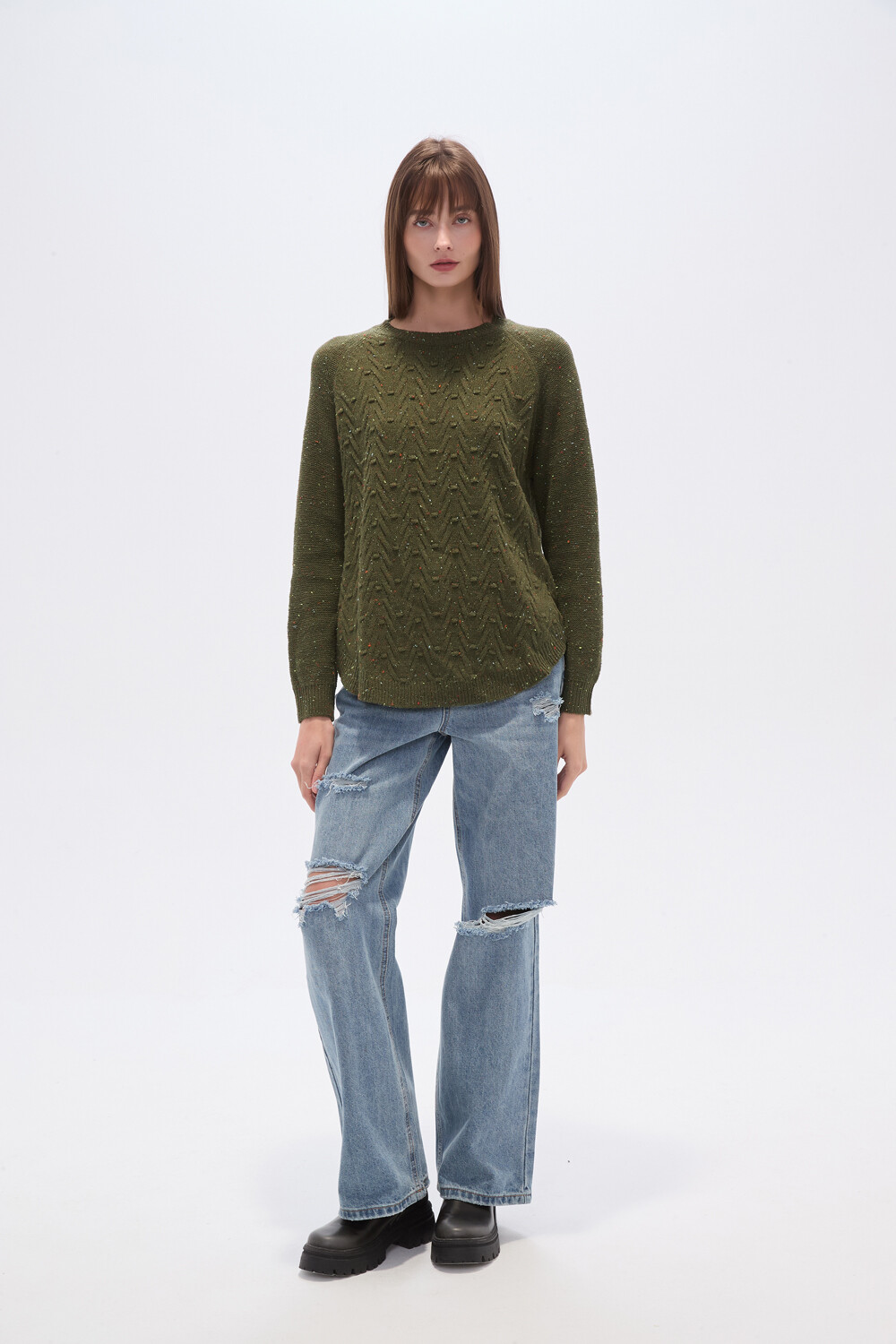 Sweater Pier Verde Oliva