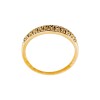 Anillo doble Sin Fin-Oro bajo-Piedra zirconias-AN8018 conpiedra