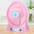 Ventilador Recargable Indicador Led 3 Velocidades Usb Color Variante Rosa