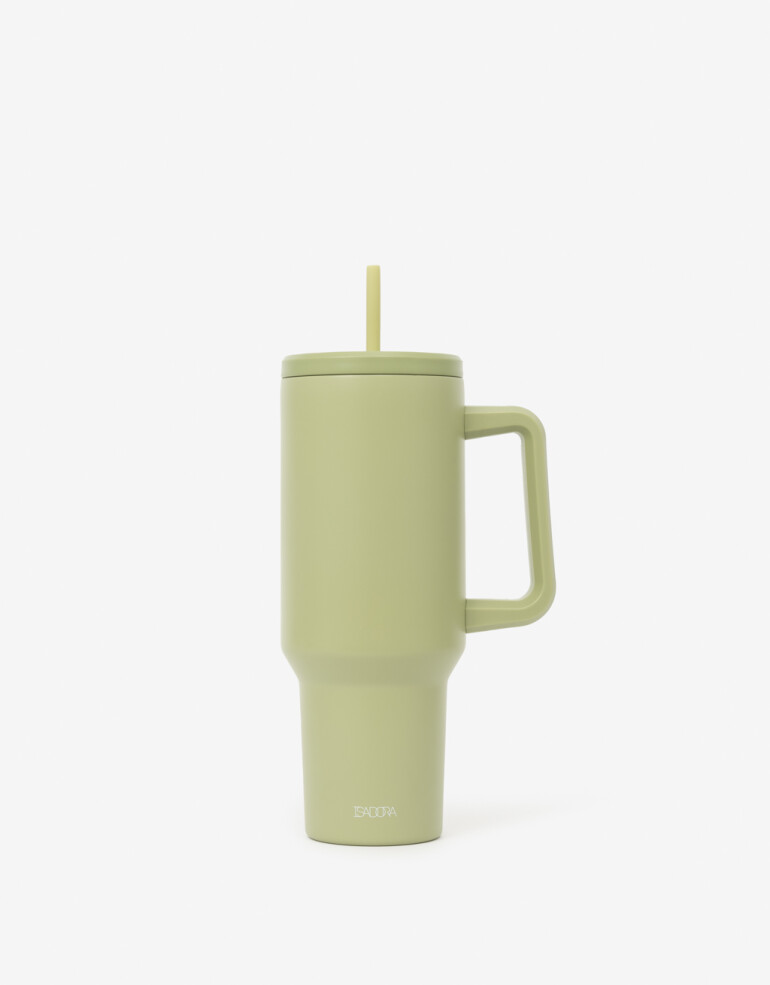 Artículos cocina Vasos Vaso Metálico Con Asa - Verde Militar