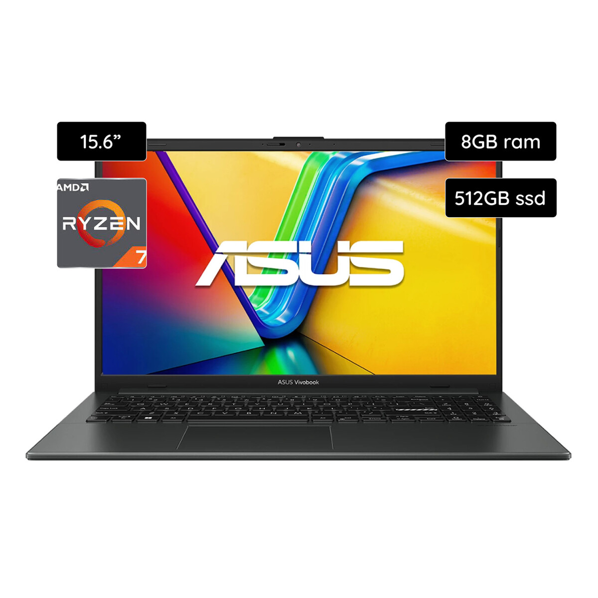 Notebook ASUS Vivobook Pro 15 15.6" M6500IH-HN022W Ryzen 7 GeForce GTX 1650 512GB / 8GB RAM - Blue 