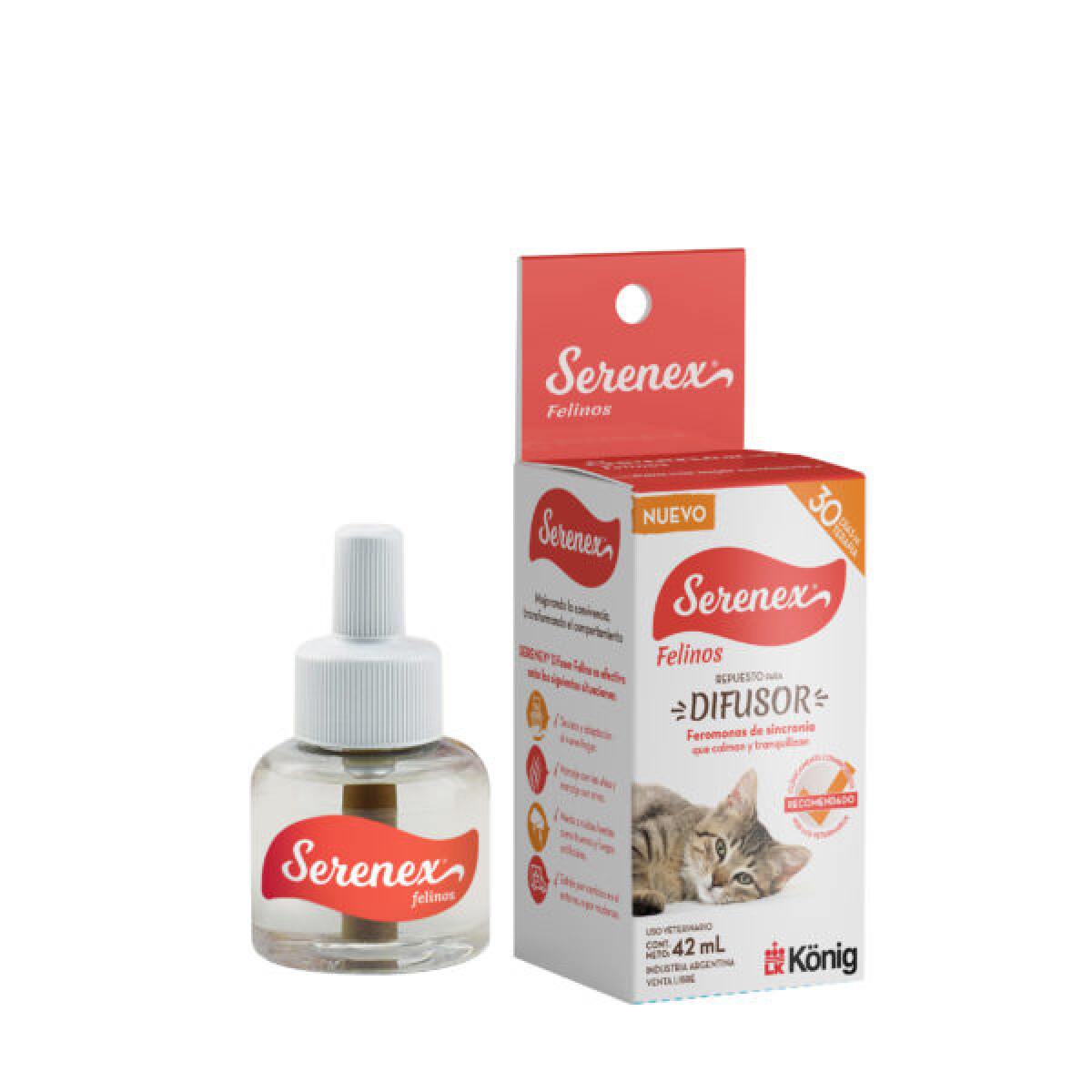 Serenex Repuesto Difusor Felino 42ml 