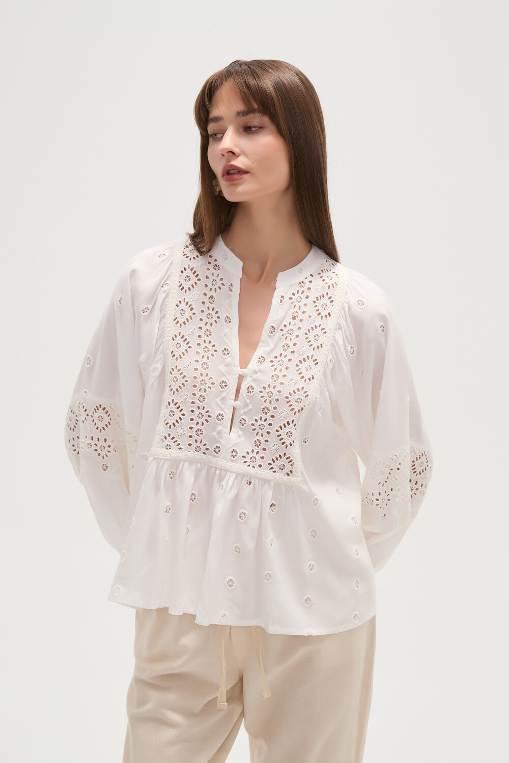 Blusa Balerene Blanco