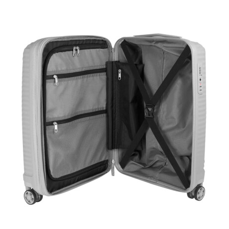 Valija Rigida Samsonite Varro Spinner Exp light Gray 20 pulgadas