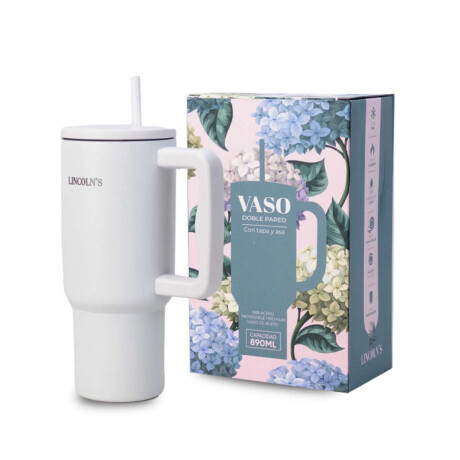 Vaso Termico Hydrate Blanco