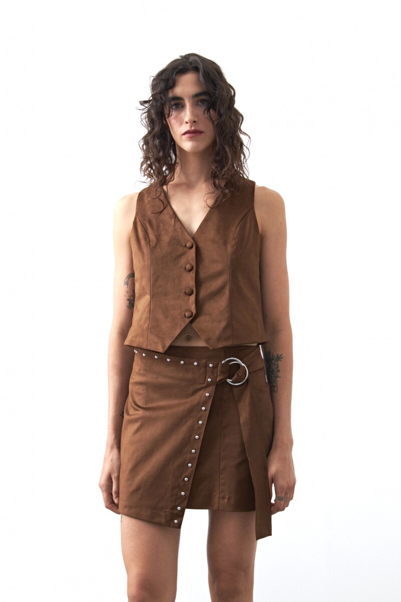 CHALECO ERINE Marron