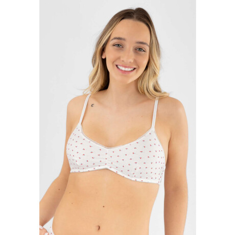 Soutien bralet geranio Blanco