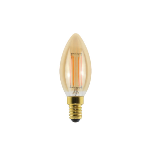 Lámpara LED vintage velita ámbar E14 4,5W cálida IX1882