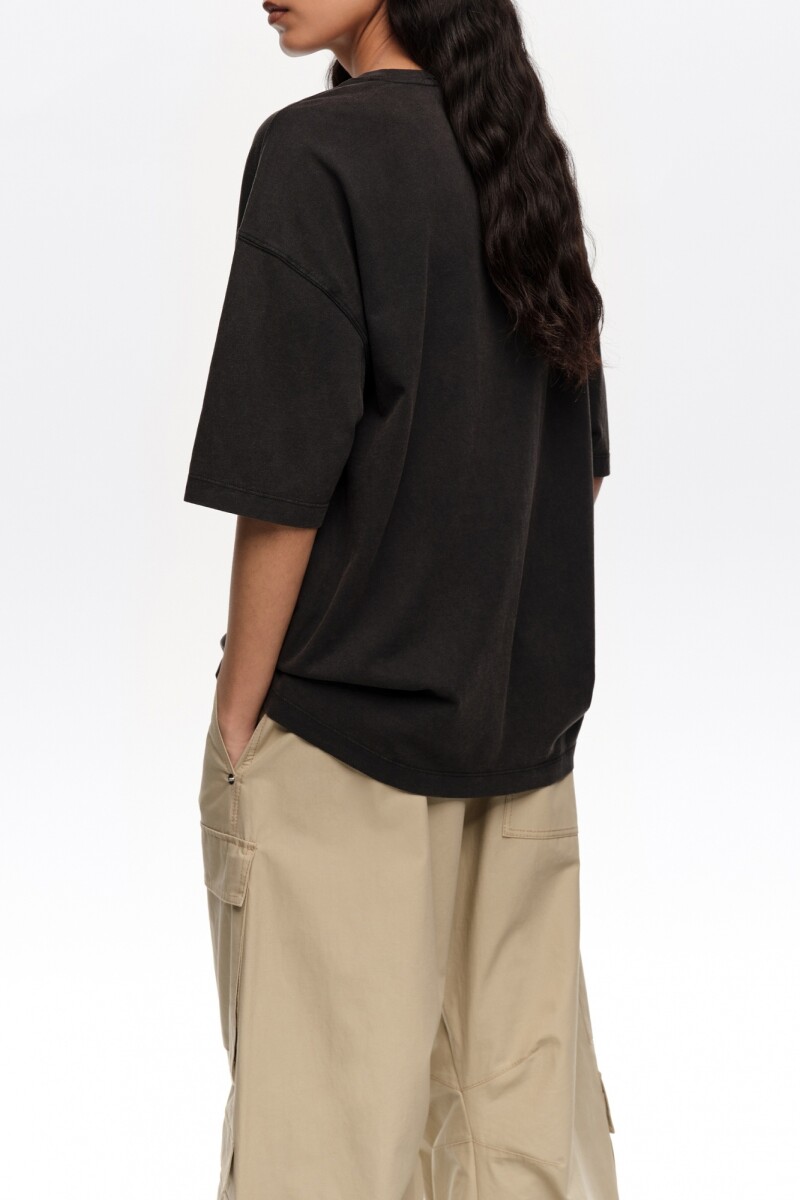 CAMISETA Negro