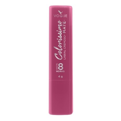 Vogue Labial Colorissimo Mate Cremoso Larga Duración - Rosa Amorsa Vogue Labial Colorissimo Mate Cremoso Larga Duración - Rosa Amorsa