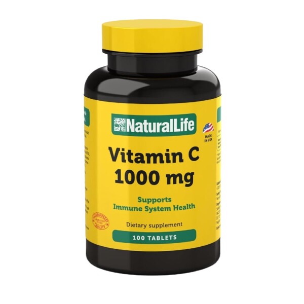 Vitamina C 1000 mg 100 tabletas – Natulife Vitamina C 1000 mg 100 tabletas – Natulife