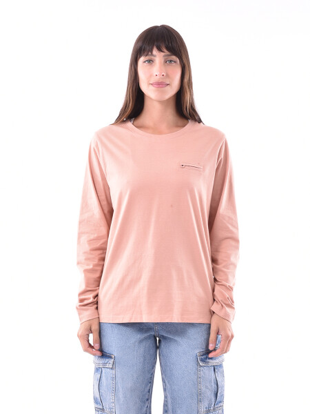 REMERA APRIL MARRON MEDIO