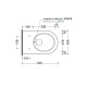FRONTAL SUSPENDIDO BIDET PARA COLGAR BEIGE MATE 000