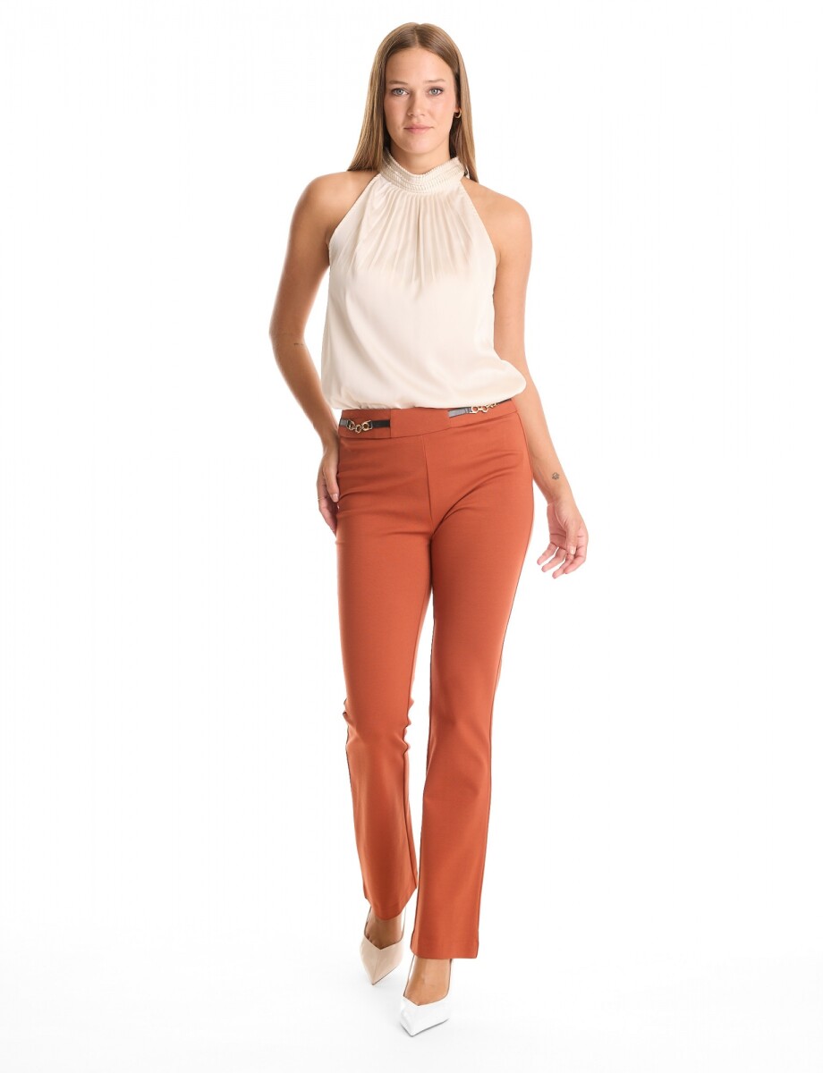 Pantalon Cadena - Terracota 