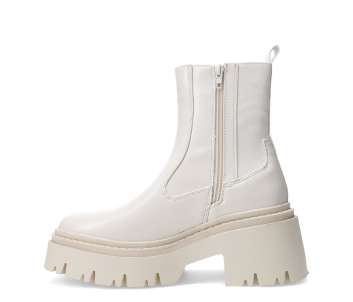 Botas de Mujer Miss Carol MOUNT con elastico Blanco Hueso