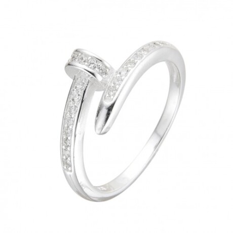 Anillo de plata 925 con circonias. Anillo de plata 925 con circonias.