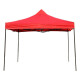 Gazebo Plegable Toldo Super Reforzado 2x2x2 Filtro Uv 15KG Rojo