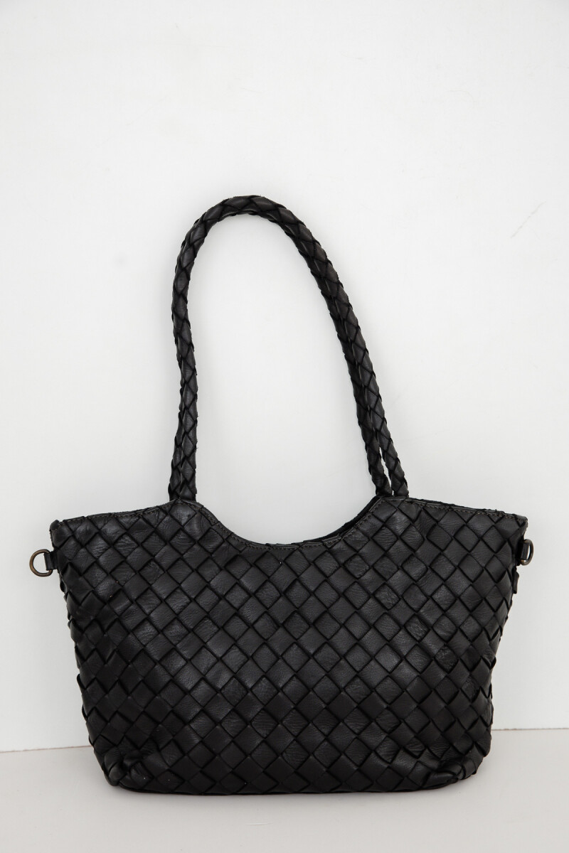Noble Leather Bag Negro