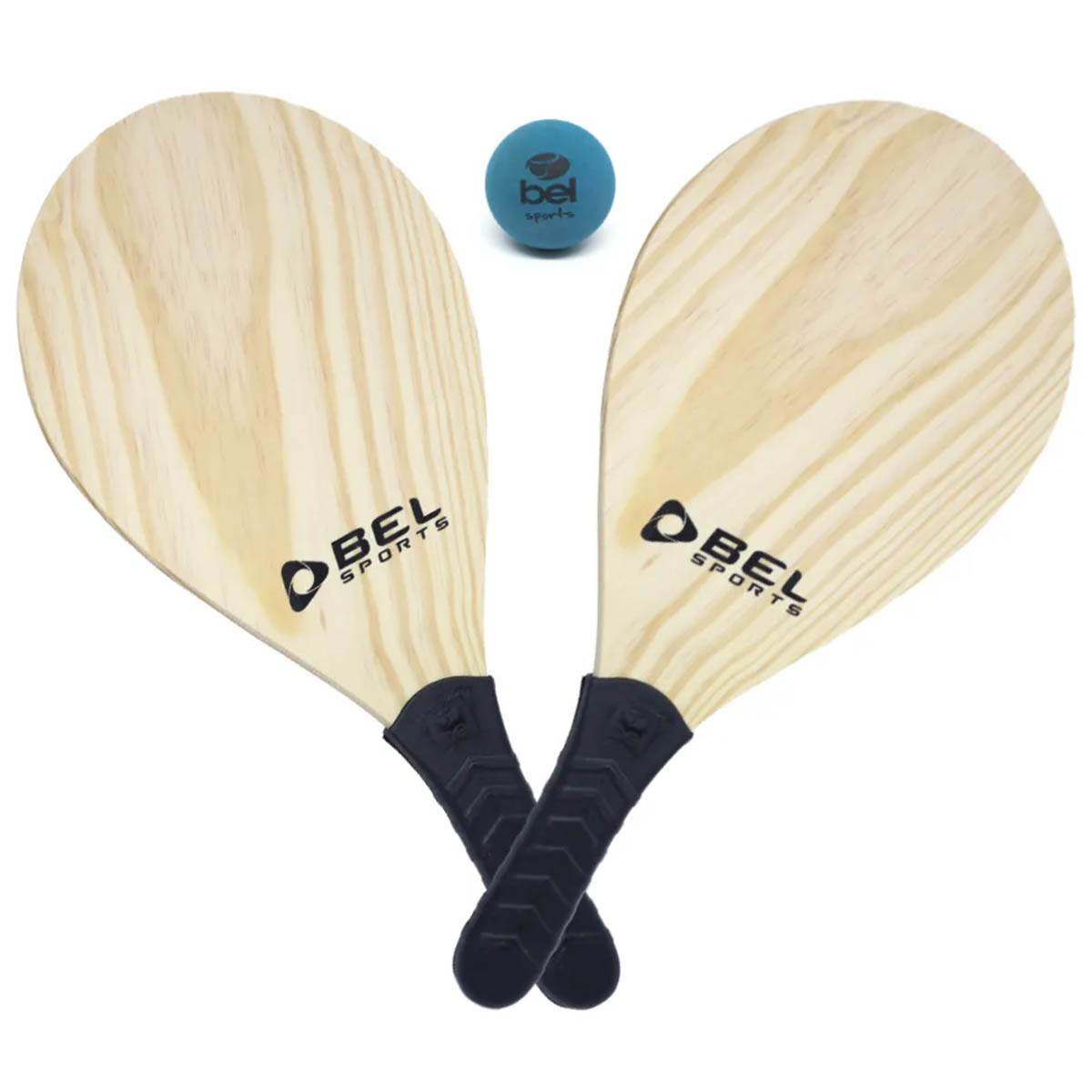 Juego Paletas De Playa Bel Revestidas + Pelota + Bolso 