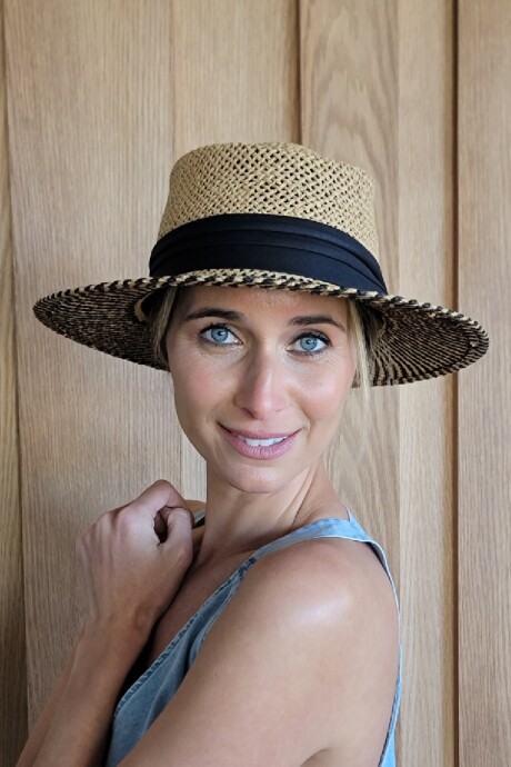 Sombrero Cangrejo Beige