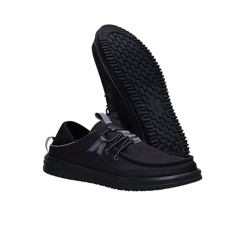 Calzado Hey Dude Bradley Blipper Nylon Negro