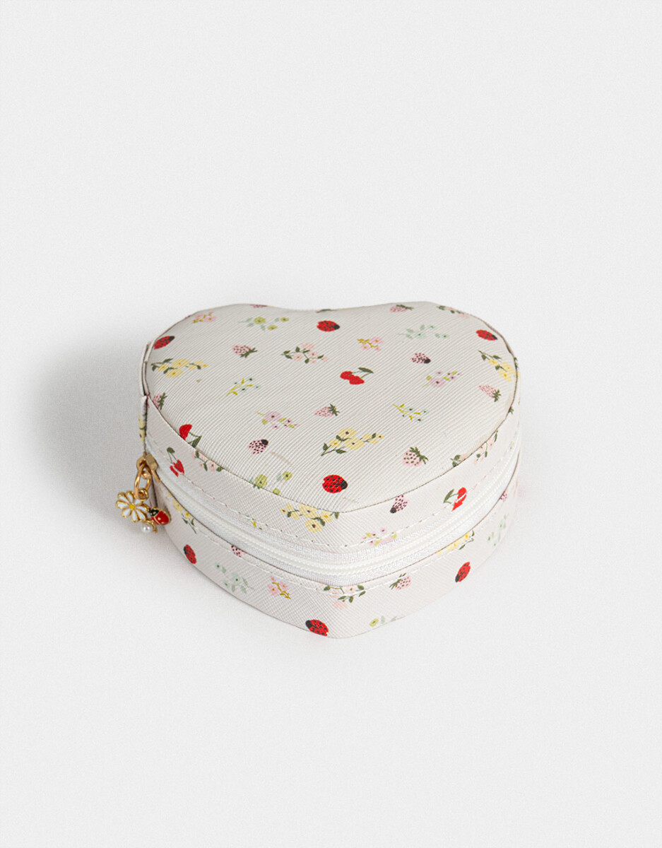 Portabijou Estampa Flores 