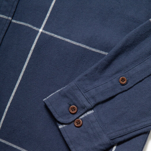 Camisa Katin Monty Flannel - Azul Camisa Katin Monty Flannel - Azul