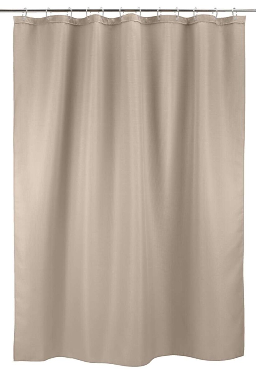 Cortina De Ducha Sibo 180X200 Gofre - Beige 