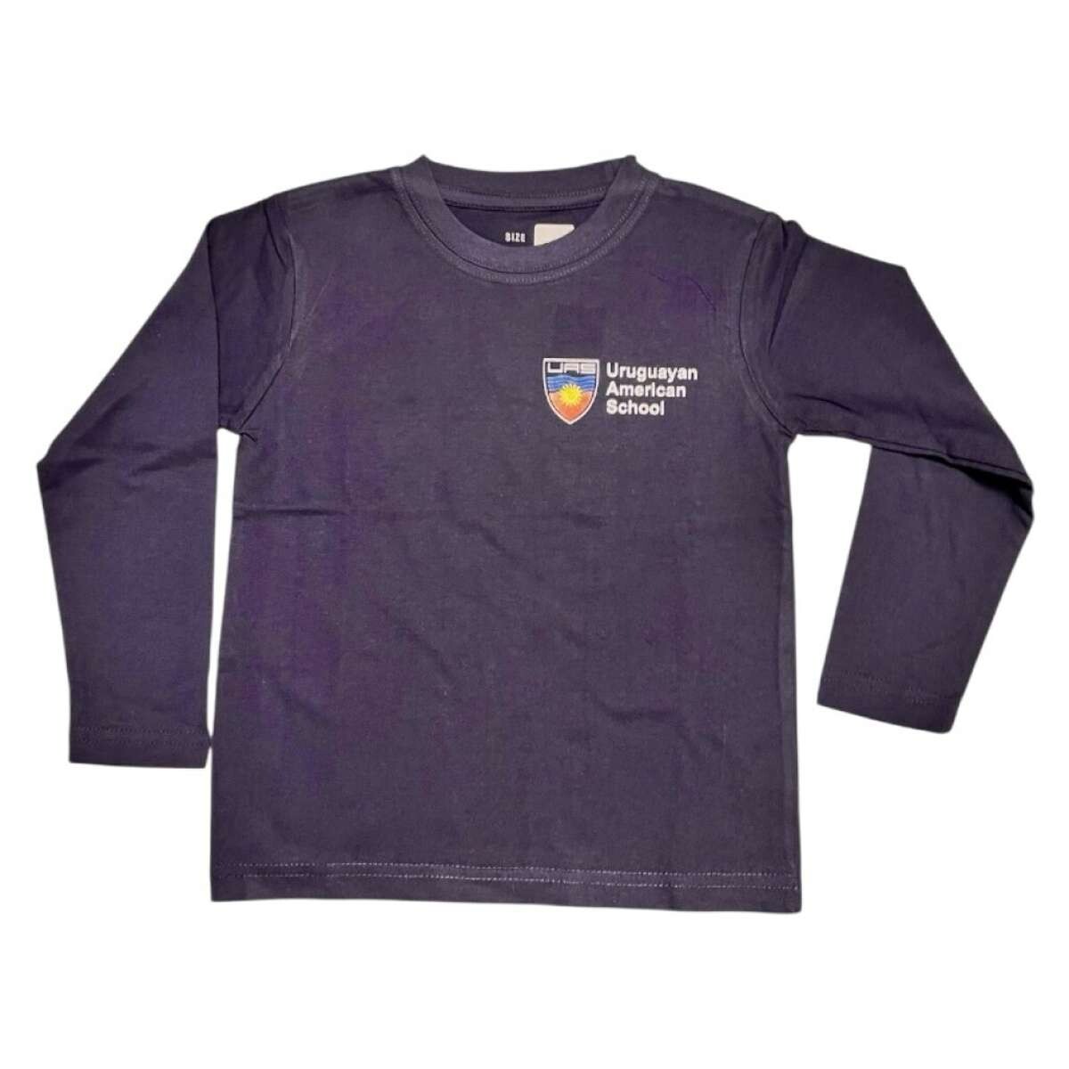 Remera manga larga - Uruguayan American School 