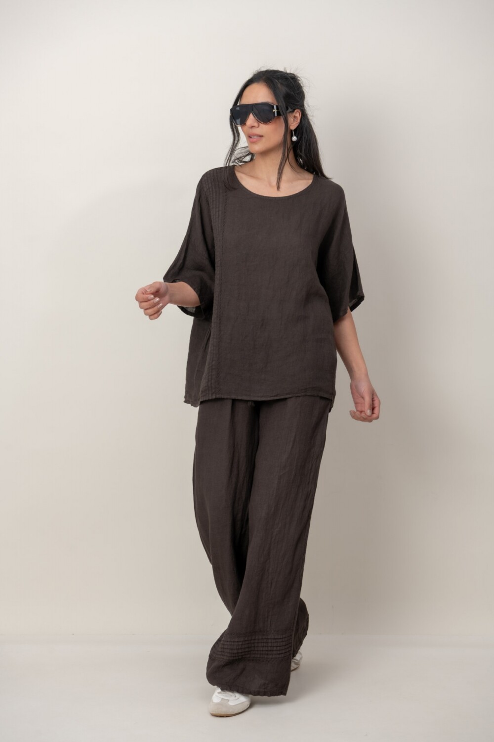 BLUSA PETRA Chocolate