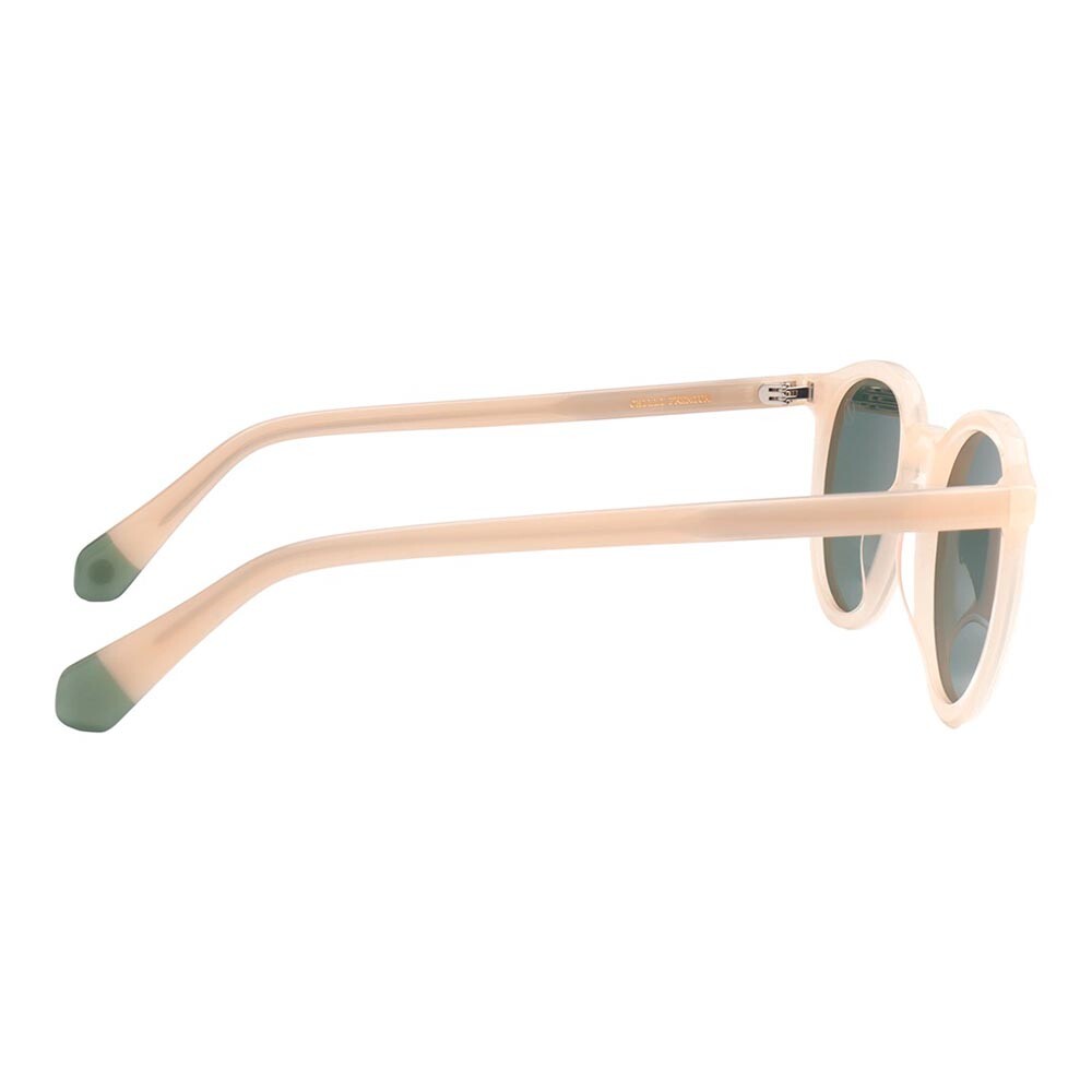 Lentes de sol De Acetato Redondo Premium Verde/Beis