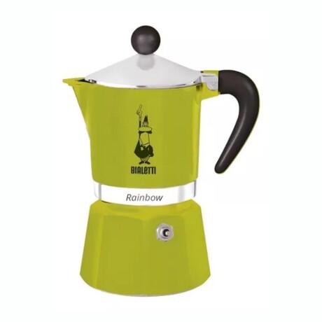 CAFETERA BIALETTI RAINBOW 3 TAZAS Cafetera Manual Italiana BIALETTI Rainbow 3 Tazas - Verde