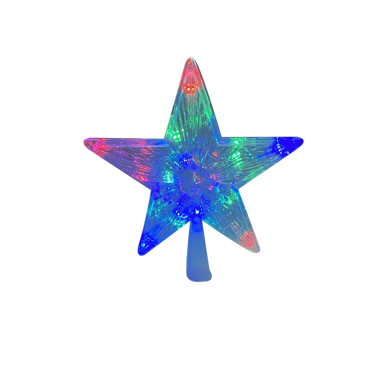 Estrella Con Luces Led Multicolor 23 Cm 