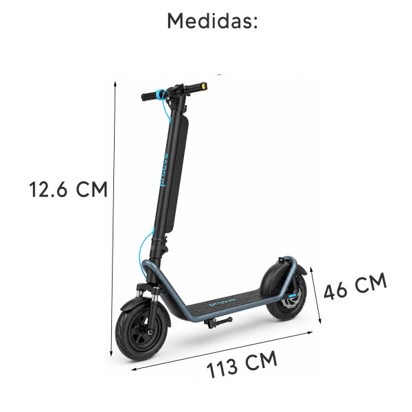 Monopatín Eléctrico Proove Urban Plus 450w GRIS