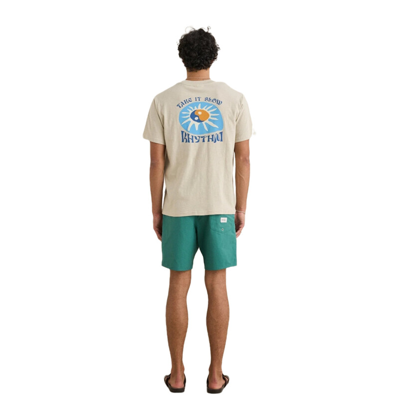Remera Rhythm Slow Down Slub - Beige Remera Rhythm Slow Down Slub - Beige