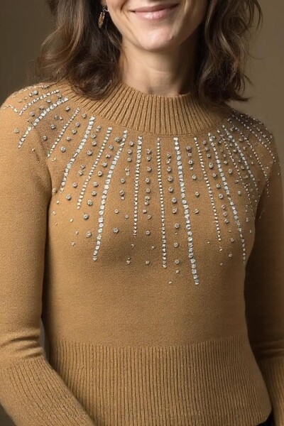 Sweater Blunde Camel