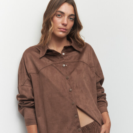 SOBRECAMISA CLINT Chocolate
