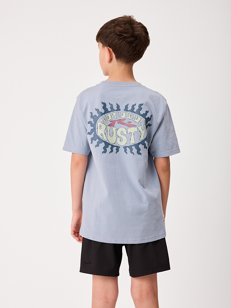 T-SHIRT MAVER TEEN RUSTY - Celeste 