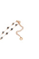 Collar con Piedras y Corazones dorado