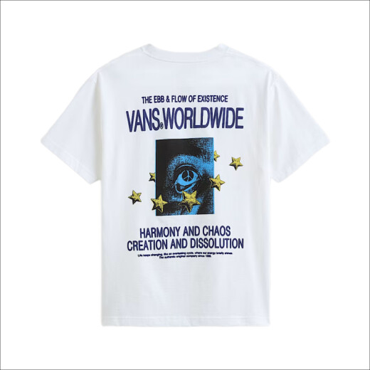 Remera Vans Chaos - Blanco Remera Vans Chaos - Blanco