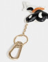 Llavero PU Llavero Y Charm De Perrito De Pu - Combinacion Tricolor