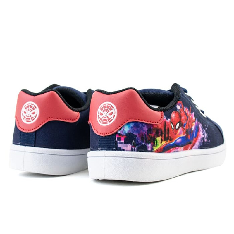 Championes Marvel Spiderman de Niños - SPICSS24720 Blanco-azul