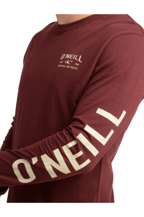Remera Manga Larga O'Neill Essential Rojo