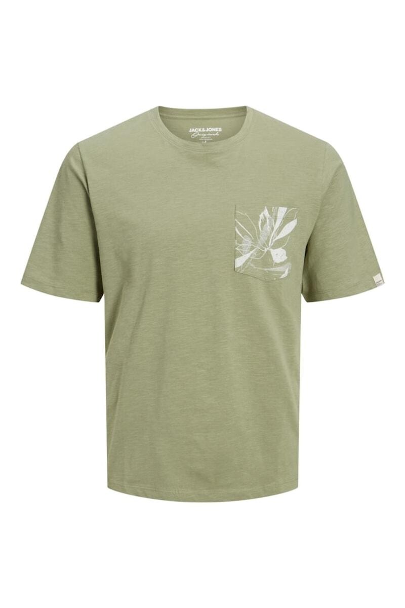 Camiseta Rayon Pocket - Oil Green 